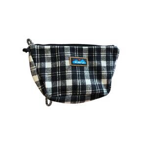 Kavu | NWOT Tabernash Plaid Accessory Pouch Furry